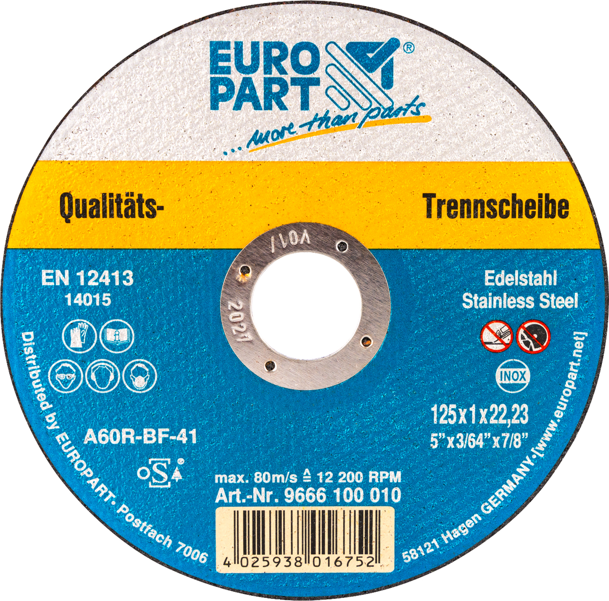 Cutting disc